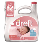 Ultra Laundry Detergent, Baby Powder Scent, 150 oz Bottle, 4/Carton