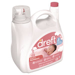 Ultra Laundry Detergent, Baby Powder Scent, 150 oz Bottle, 4/Carton