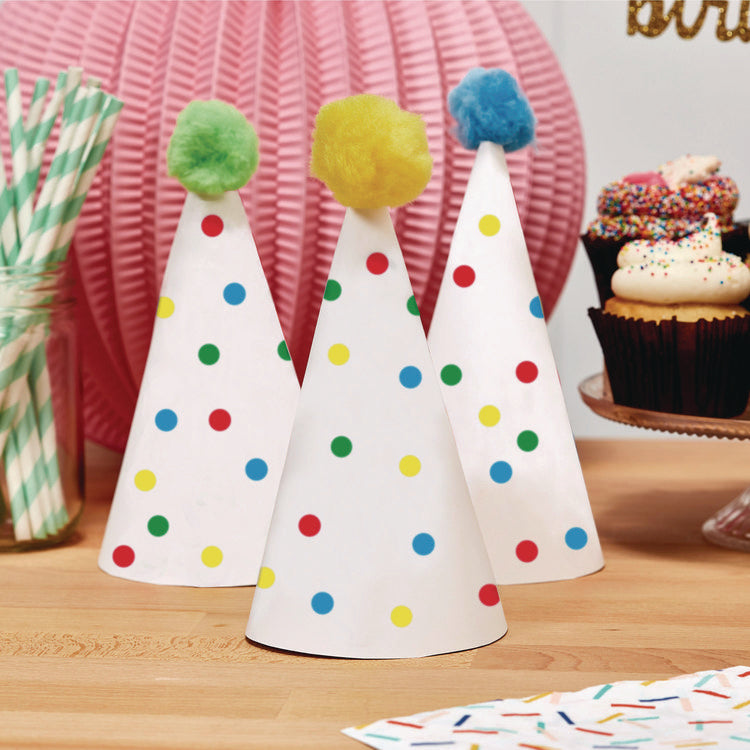 Handwrite Only Self-Adhesive Removable Round Color-Coding Labels, 0.25" dia, Assorted, 192/Sheet, 4 Sheets/Pack, (5795)