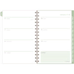 Ombre Weekly/Monthly Planner, Colorful Cloud Artwork, 8.5" x 6.38", Multicolor Cover, 12-Month (Jan to Dec): 2025
