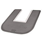 Disposable Toilet Floor Mat, Nonslip, Orchard Zing Scent, 23 x 21.63, Gray, 6/Carton