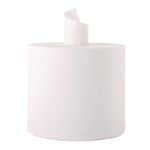 Center-Flow Perforated Paper Towel Roll, 7.3 x 15, White, 6 Rolls/Carton