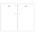 Two-Color Desk Calendar Refill, 3.5 x 6, White Sheets, 12-Month (Jan to Dec): 2025