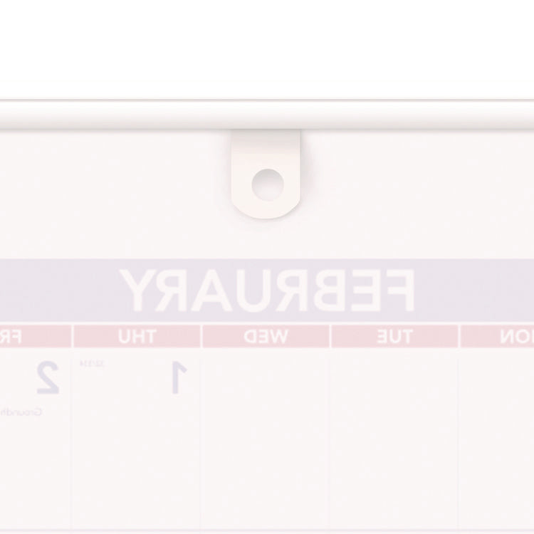 Yearly Wall Calendar, 24 x 36, White Sheets, 12-Month (Jan to Dec): 2025