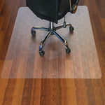 Cleartex Ultimat Polycarbonate Chair Mat for Hard Floors, 48" w x 60" l, Clear
