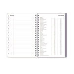 Laila Create-Your-Own Cover Weekly/Monthly Planner, Wildflower Artwork, 8 x 5, Purple/Blue/Pink, 12-Month (Jan to Dec): 2025