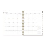 Sophie Frosted Weekly/Monthly Planner, Floral Artwork, 11 x 8.5, Multicolor Cover, 12-Month (Jan to Dec): 2025