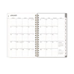 Sophie Frosted Weekly/Monthly Planner, Floral Artwork, 8 x 5, Multicolor Cover, 12-Month (Jan to Dec): 2025