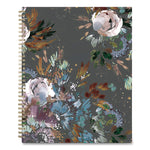 Kelly Ventura Midnight Garden Weekly/Monthly Planner, Floral Artwork, 11 x 8.5, Multicolor Cover, 12-Month (Jan to Dec): 2025