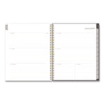 Kelly Ventura Midnight Garden Weekly/Monthly Planner, Floral Artwork, 11 x 8.5, Multicolor Cover, 12-Month (Jan to Dec): 2025