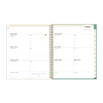 Day Designer Peyton Create-Your-Own Cover Weekly/Monthly Planner, Floral Artwork, 11 x 8.5, White, 12-Month (Jan-Dec): 2025