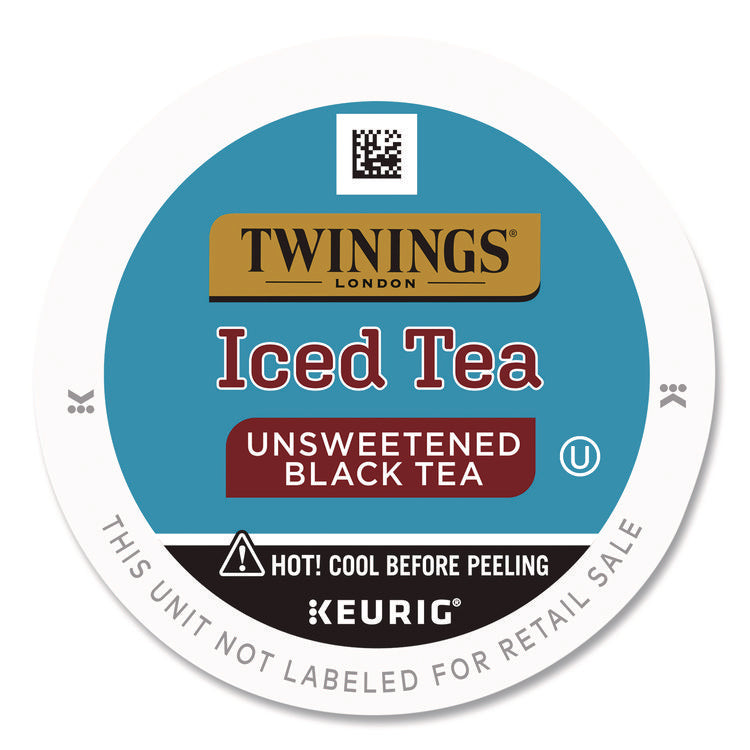 Iced Tea K-Cups, Unsweetened Black, 24/Box