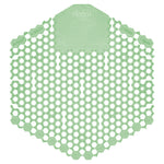 Wave 3d Urinal Deodorizer Screen, Cucumber Melon Scent, Green, 10/box