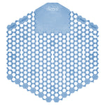 Wave 3d Urinal Deodorizer Screen, Cotton Blossom Scent, Blue, 10/box