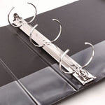 Economy Non-View Binder With Round Rings, 3 Rings, 2" Capacity, 11 X 8.5, Black, (4501)