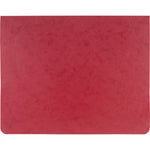 Presstex Covers With Storage Hooks, 2 Posts, 6" Capacity, 11 X 8.5, Executive Red