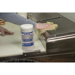 Stainless Steel Cleaner Towels, 1-Ply, 9.75 x 10.5, Lemon Scent, 30/Canister