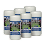 Graffiti and Paint Remover Towels, Citrus, 10 x 12, Neutral Scent, White/Orange, 30/Canister, 6 Canisters/Carton
