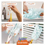 Dusters Refill, Dust Lock Fiber, Blue, Gain Original Scent, 18/Pack