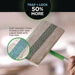 Heavy-Duty Wet Refill Cloths, 8 x 10, Gain Original Scent, White, 10 Cloths/Tub