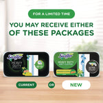 Heavy-Duty Wet Refill Cloths, 8 x 10, Gain Original Scent, White, 10 Cloths/Tub