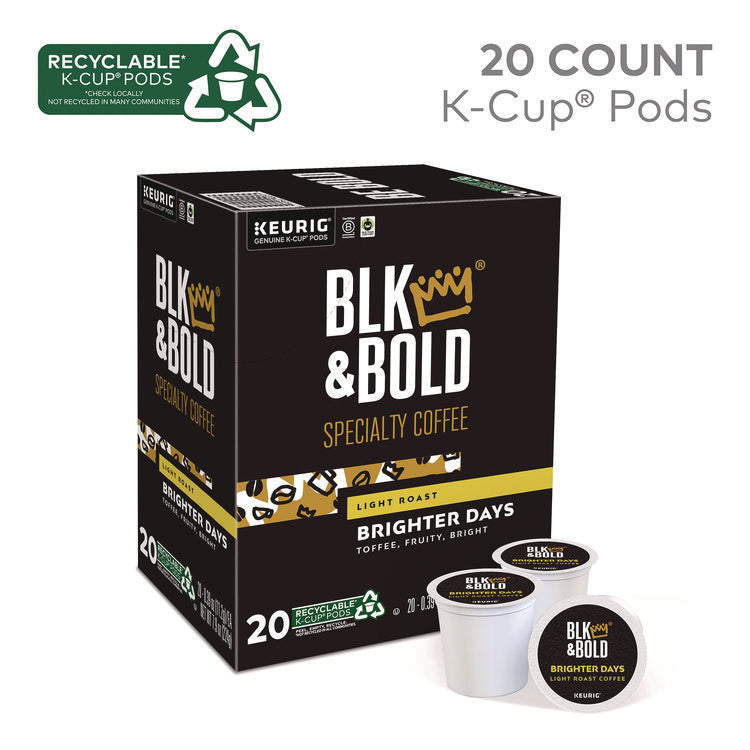 Brighter Days Coffee K-Cups, 20/Box