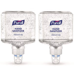 PROFESSIONAL ADVANCED GEL HAND SANITIZER FRAGRANCE FREE, FOR ES8 DISPENSER, 2/CARTON