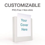 Premier Easy Open Clearvue Locking Slant-D Ring Binder, 3 Rings, 2" Capacity, 11 X 8.5, White