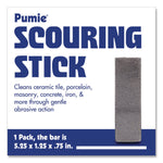 Scouring Stick, 5.75 x 1.25, Gray, Dozen