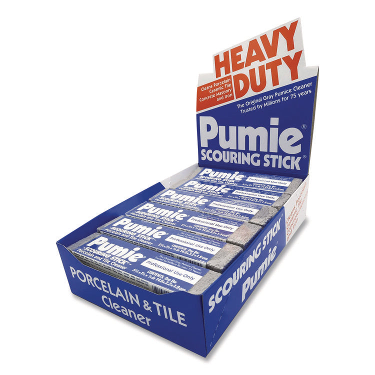 Scouring Stick, 5.75 x 1.25, Gray, Dozen