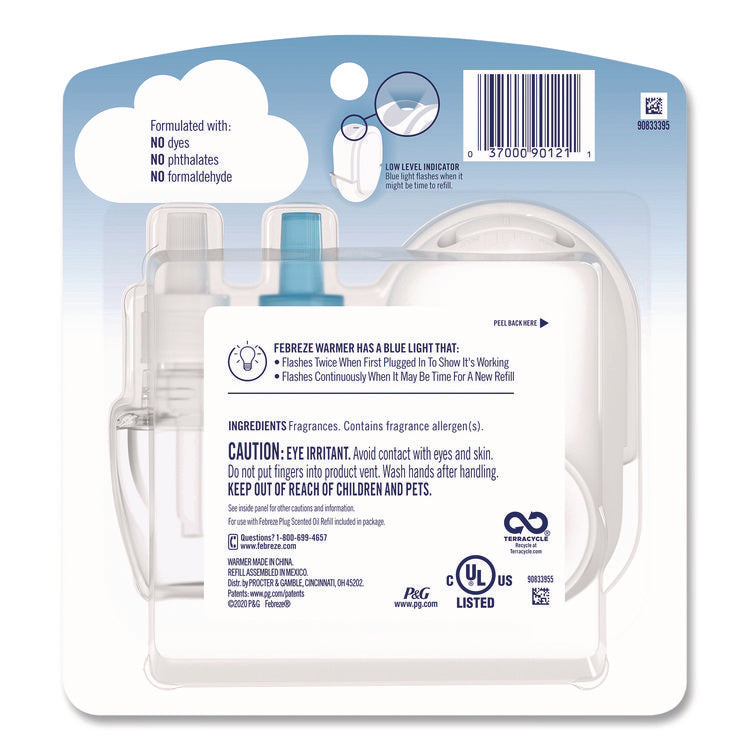 PLUG Air Freshener Warmer Start Kit, Clear/White