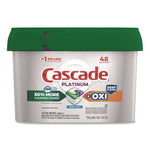Action Pacs+Oxi, Fresh Scent, 26.7 oz Tub, 48/Pack