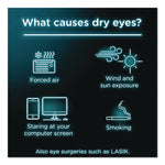 Dry Eye Relief Lubricant Eye Drops, 15 mL Bottle, 2/Box