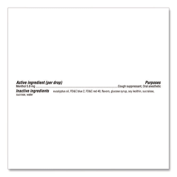 Relief Menthol Cough Suppressant - Oral Anesthetic, Cherry, 30/Pack