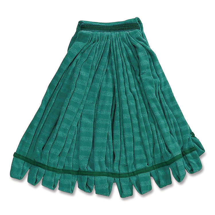 Microfiber Tube Wet Mop, Microfiber/Polyester, Medium, Green