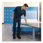 Microfiber Cleaning Cloths, 16 X 16, Green, 24/pack