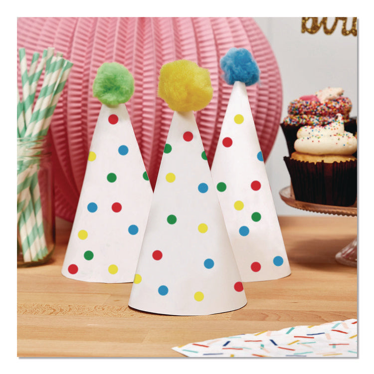 Handwrite-Only Permanent Self-Adhesive Round Color-Coding Labels in Dispensers, 0.25" dia, Dark Blue, 450/Roll, (5793)