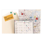 Handwrite-Only Permanent Self-Adhesive Round Color-Coding Labels in Dispensers, 0.25" dia, Green, 450/Roll, (5791)