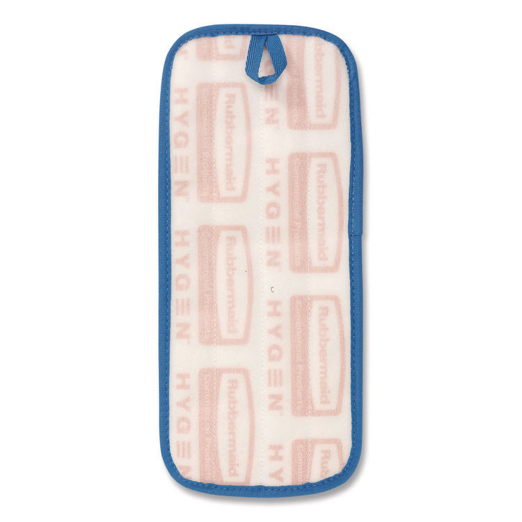 Microfiber Wall/Stair Wet Mopping Pad, 13.75 x 5.5 x 0.5, Blue