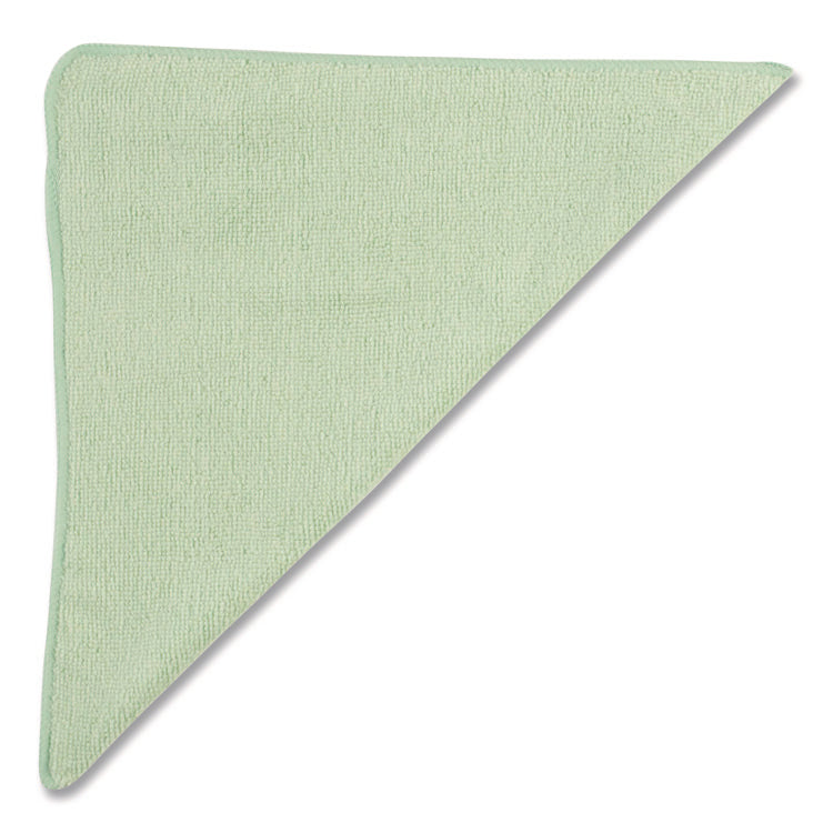 Microfiber Cleaning Cloths, 12 X 12, Green, 24/pack