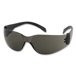 Zenon Z12 Rimless Indoor/Outdoor Optical Eyewear, Scratch-Resistant, Gray Lens, Black Frame
