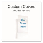 XtraLife ClearVue Non-Stick Slant-D Ring Binder, 3 Rings, 1" Capacity, 11 x 8.5, White