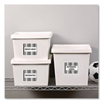 White Shipping Labels-Bulk Packs, Inkjet/laser Printers, 3.33 X 4, White, 6/sheet, 250 Sheets/box
