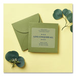 Matte Clear Easy Peel Mailing Labels W/ Sure Feed Technology, Laser Printers, 3.33 X 4, Clear, 6/sheet, 10 Sheets/pack