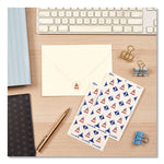 Printable Mailing Seals, 1" dia, Clear, 15/Sheet, 32 Sheets/Pack, (5248)