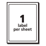 4 X 6 Shipping Labels With Trueblock Technology, Inkjet/laser Printers, 4 X 6, White, 20/pack