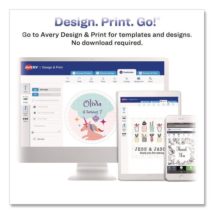 Removable Multi-Use Labels, Inkjet/laser Printers, 1.5 X 4, White, 3/sheet, 50 Sheets/pack, (5452)