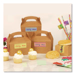 Vibrant Laser Color-Print Labels w/ Sure Feed, 1.25 x 2.38, White, 450/Pack