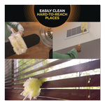 Heavy Duty Dusters Refill, Trap + Lock Fiber, Yellow, 11/Box