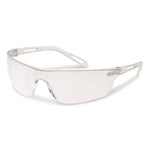 Zenon Z-Lyte Safety Glasses, Scratch-Resistant, Clear Plastic Frame, Clear Polycarbonate Lens